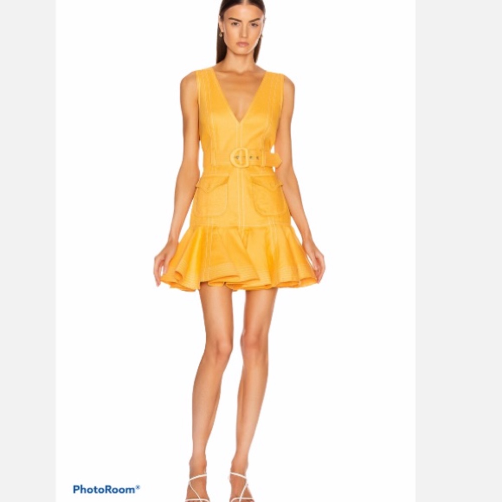 Zimmermann Super Eight Safari Mini Dress